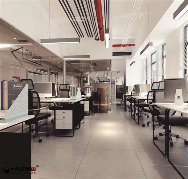 西安瑞新办公室设计|设计让整个办公环境更轻松