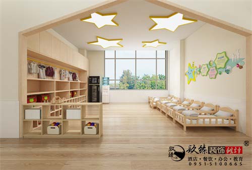 西安华景幼儿园设计方案鉴赏|西安幼儿园设计装修公司推荐